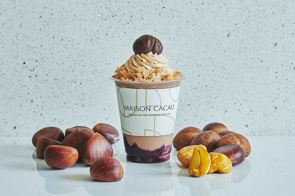 熊本県山鹿の和栗を使った秋のスイーツ登場<br>『MAISON CACAO』